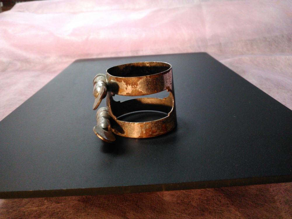 管楽器・吹奏楽器 VINTAGE SAXOPHONE LIGATURE C