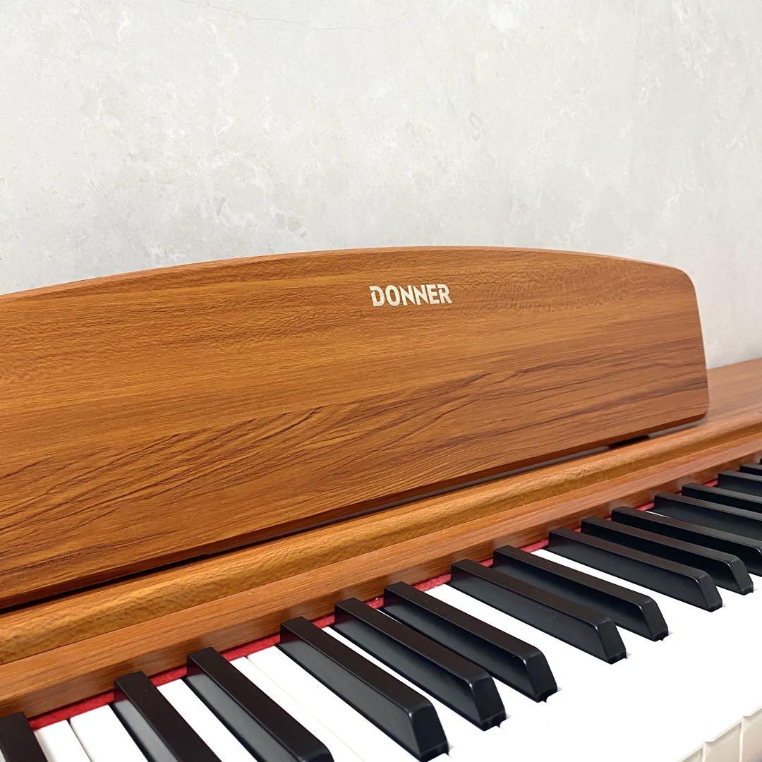 【美品】DONNER 電子ピアノ 88鍵 DDP-80 ハンマーアクション