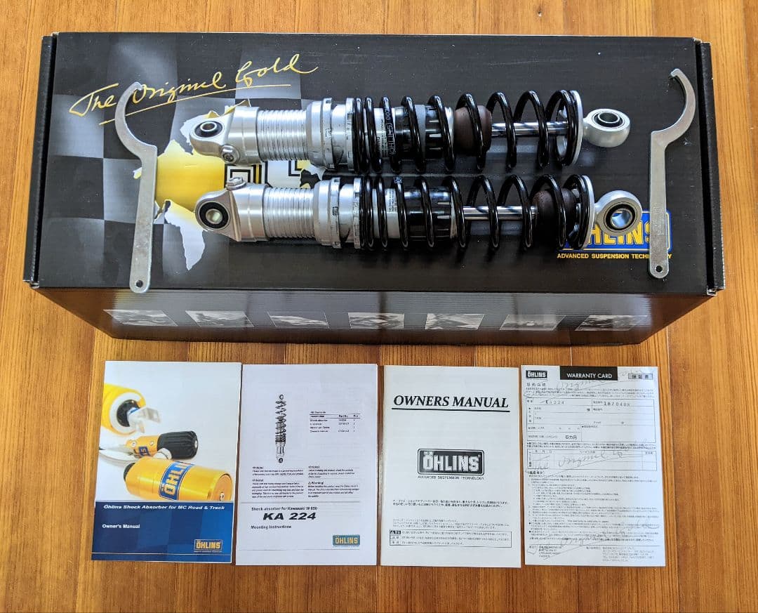 W800,W650オ−リンズリアショックKA224 atodorally.com.ar