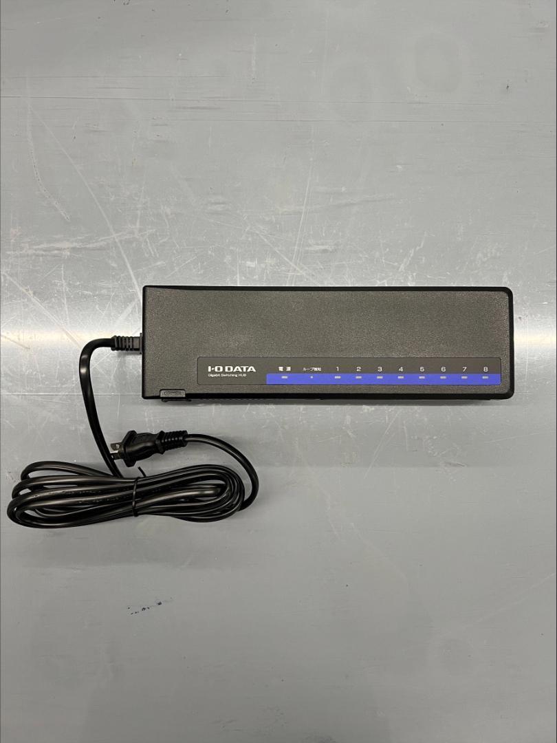 I-O DATA ETG-ESH08DBK 8ポートスイッチングハブ