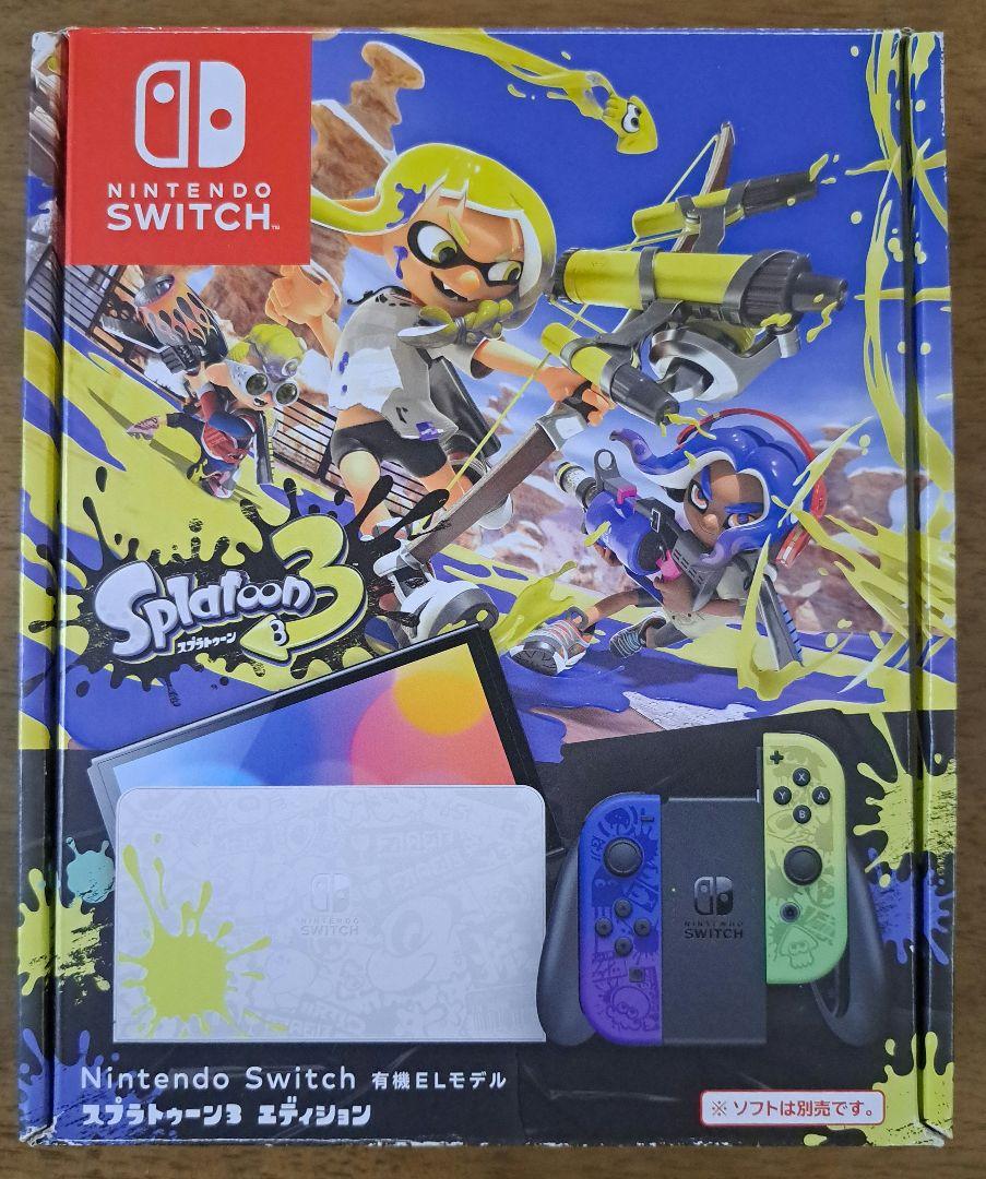 Nintendo Switch 有機EL スプラトゥーン3モデル Nintendo Switch（有機ELモデル） スプラトゥーン3エディション