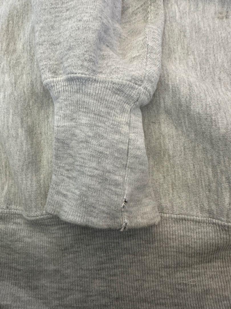Champion リバースウィーブ 90s 目無し霜降りグレー XL