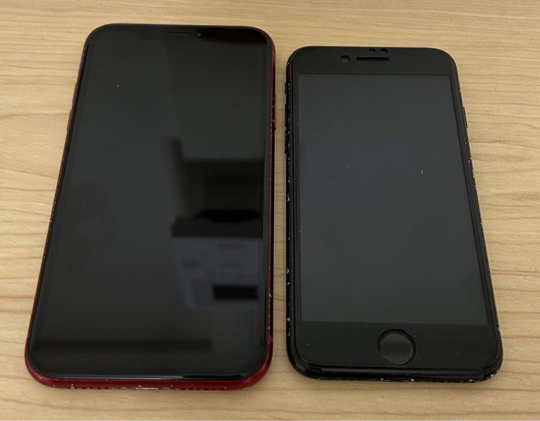 とiPhone