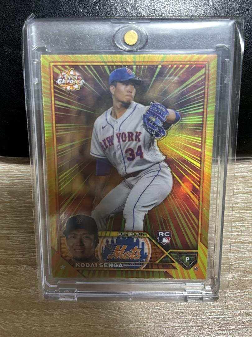 Topps chrome 千賀滉大 Radiating Rookies SSP - メルカリ