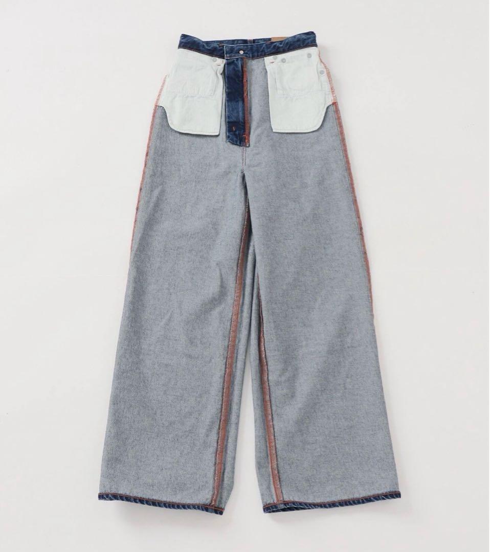 パンツ IENA LA BOUCLE NEEDBY heritage KYLIE