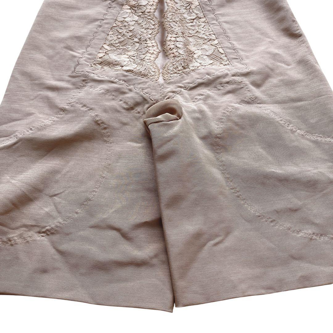 ガードル　インナー　レース　ゲルマニウム　トルマリン　ベージュ　98　抗菌・消臭