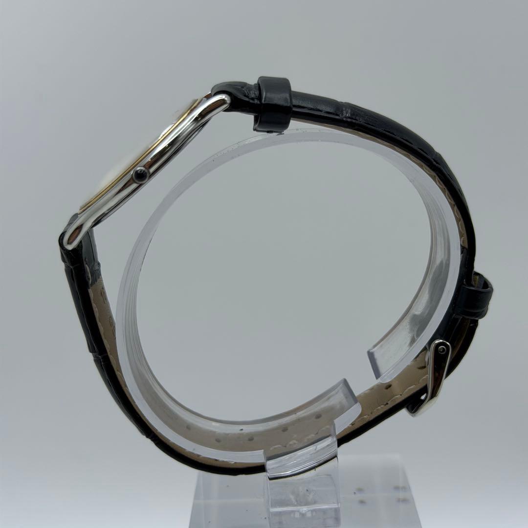 【稼働】セイコー クレドール 18KT＋S.S BEZEL 新品社外ベルト