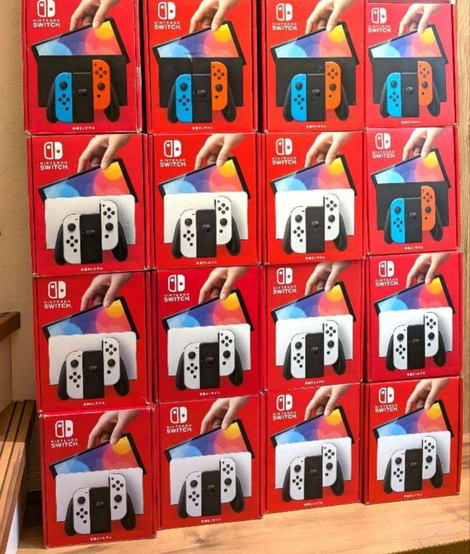 Nintendo Switch　有機　外箱　中仕切り　スイッチ