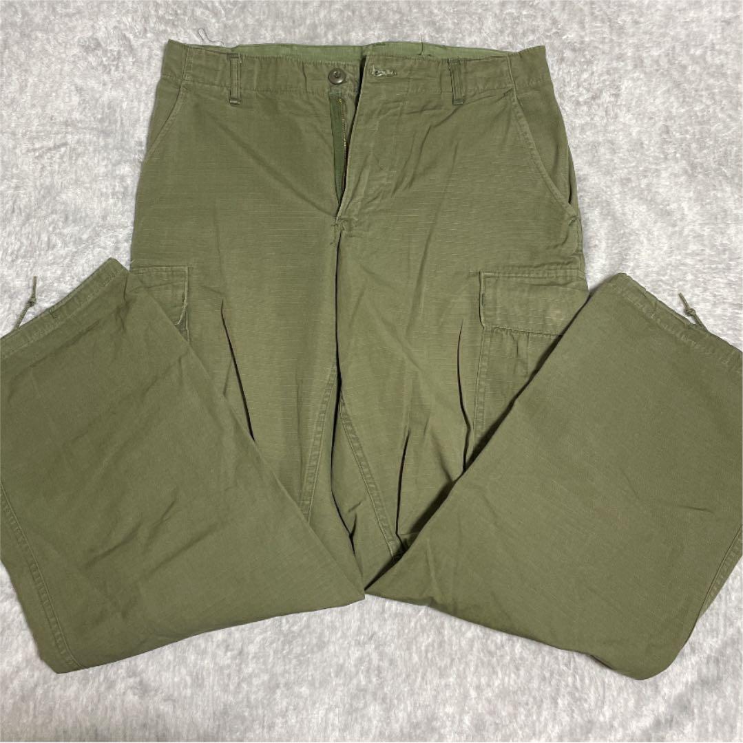 US ARMYジャングルファティーグパンツ 4th 60's U.S. Army 4Th Type Jungle Fatigue Pants / SMALL-REGULAR
