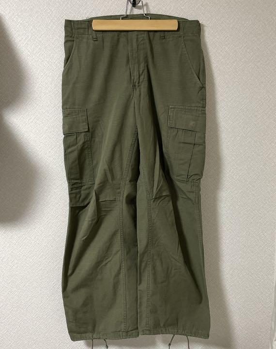 60's U.S. Army 4Th Type Jungle Fatigue Pants / SMALL-REGULAR