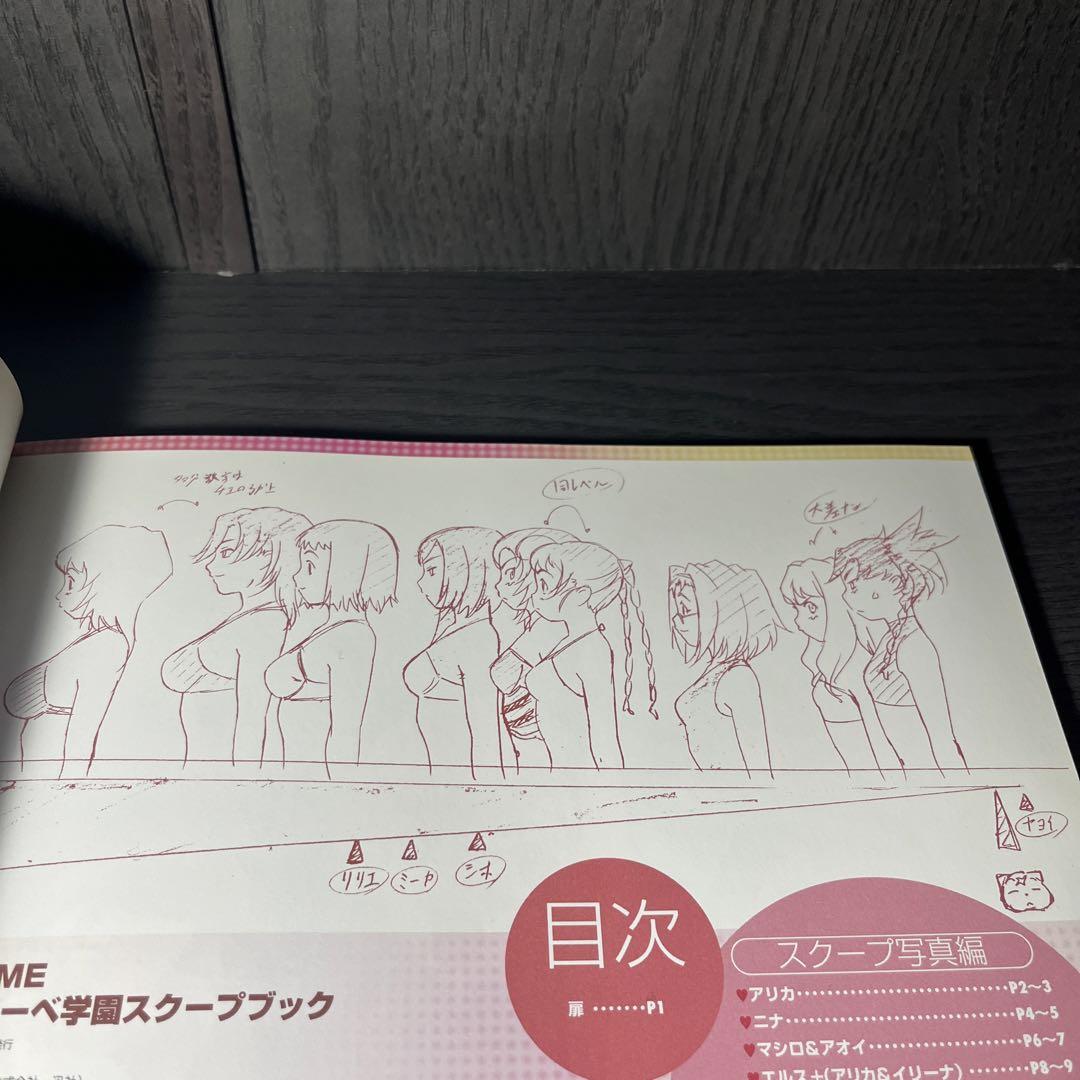 【お得】 舞-乙HiME ガルデローベ学園スクープブック 付録オトメタオル アート・デザイン・音楽
