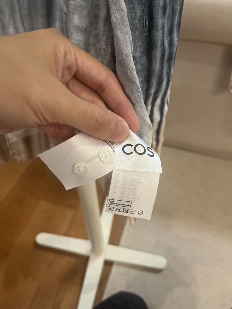 COS キャンプカラー半袖シャツ