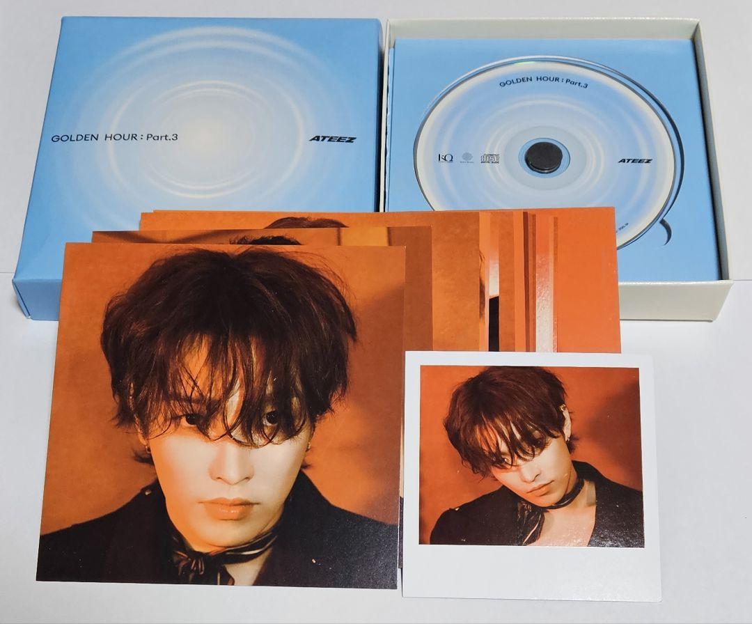 ATEEZ ホンジュン ポラロイド ATEEZ GOLDEN HOUR : Part.3 ポラロイド写真 ホンジュン - メルカリ
