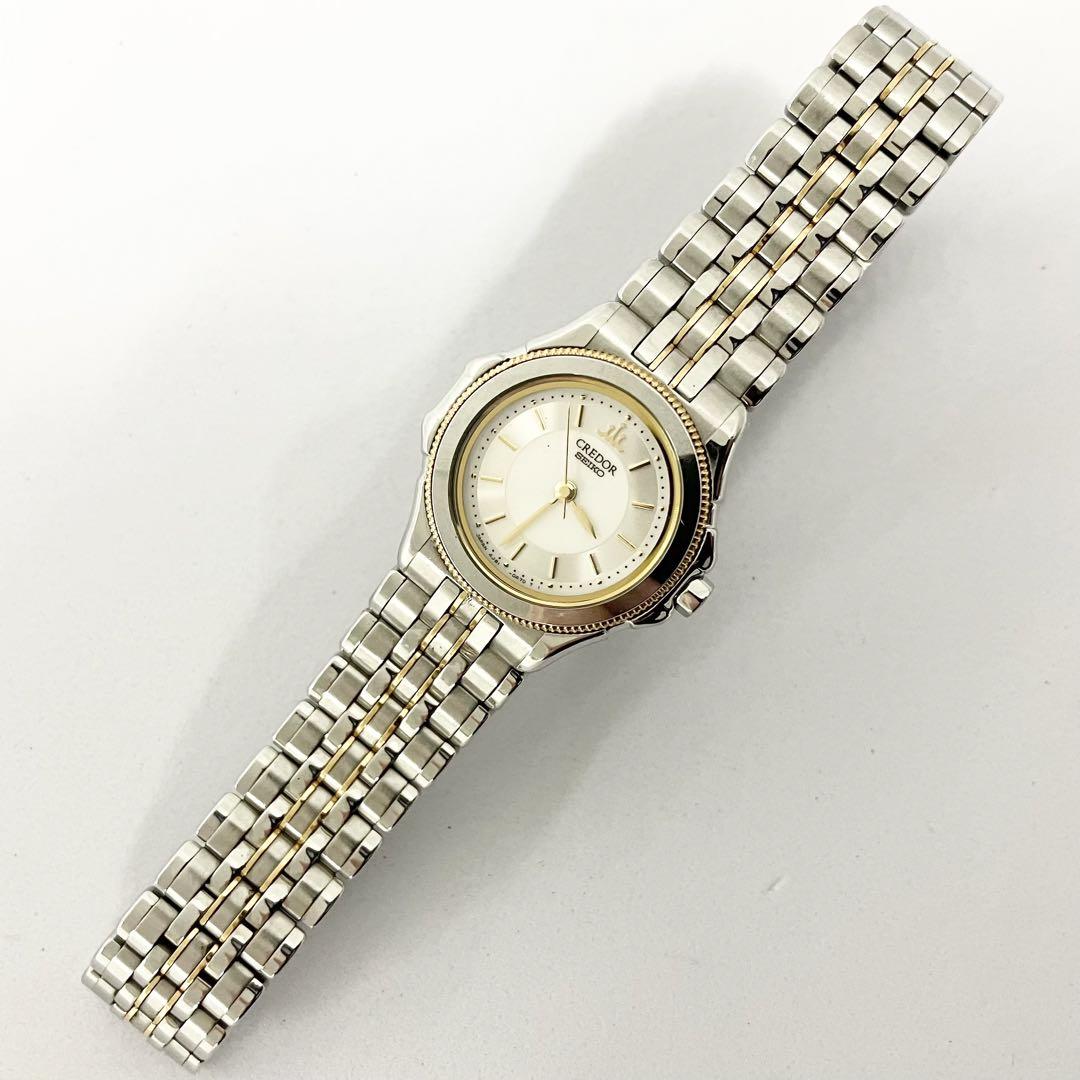 SEIKOクレドール　シグノ　レディースクォーツ腕時計　4J81-0A30