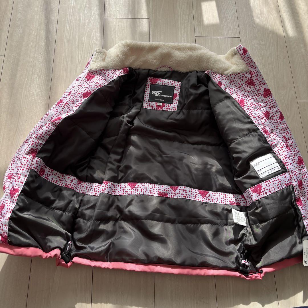 サイズ130cm スキーウェア 女児 防寒着 キッズ スノーウェア 新品