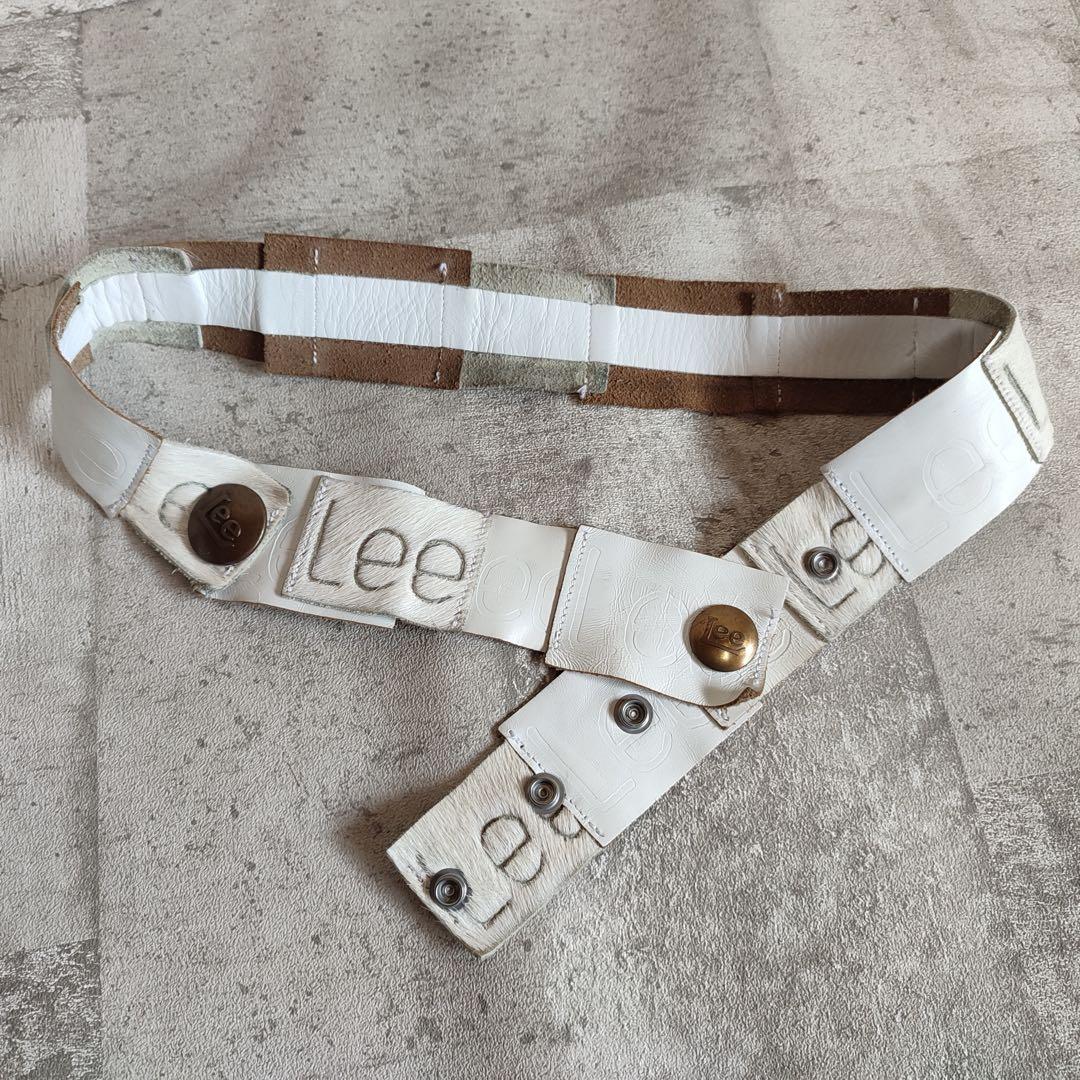 【保障できる】 レア】Lee × keikiii ベルト コラボ レザーベルト ハラコ - メルカリ 小物