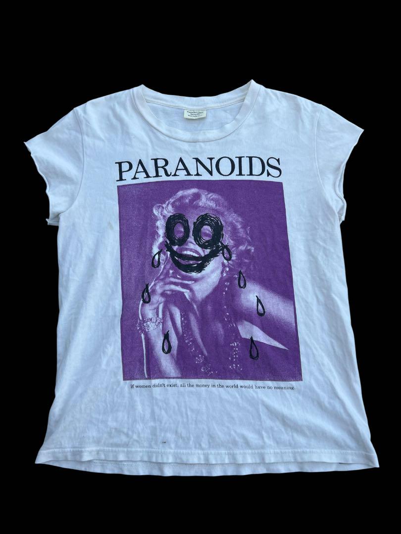 PARANOIDS Tシャツ marilyn monroe palody