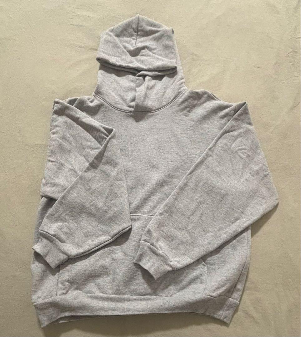 ロスアパ 14oz パーカー Los Angeles Apparel グレーL