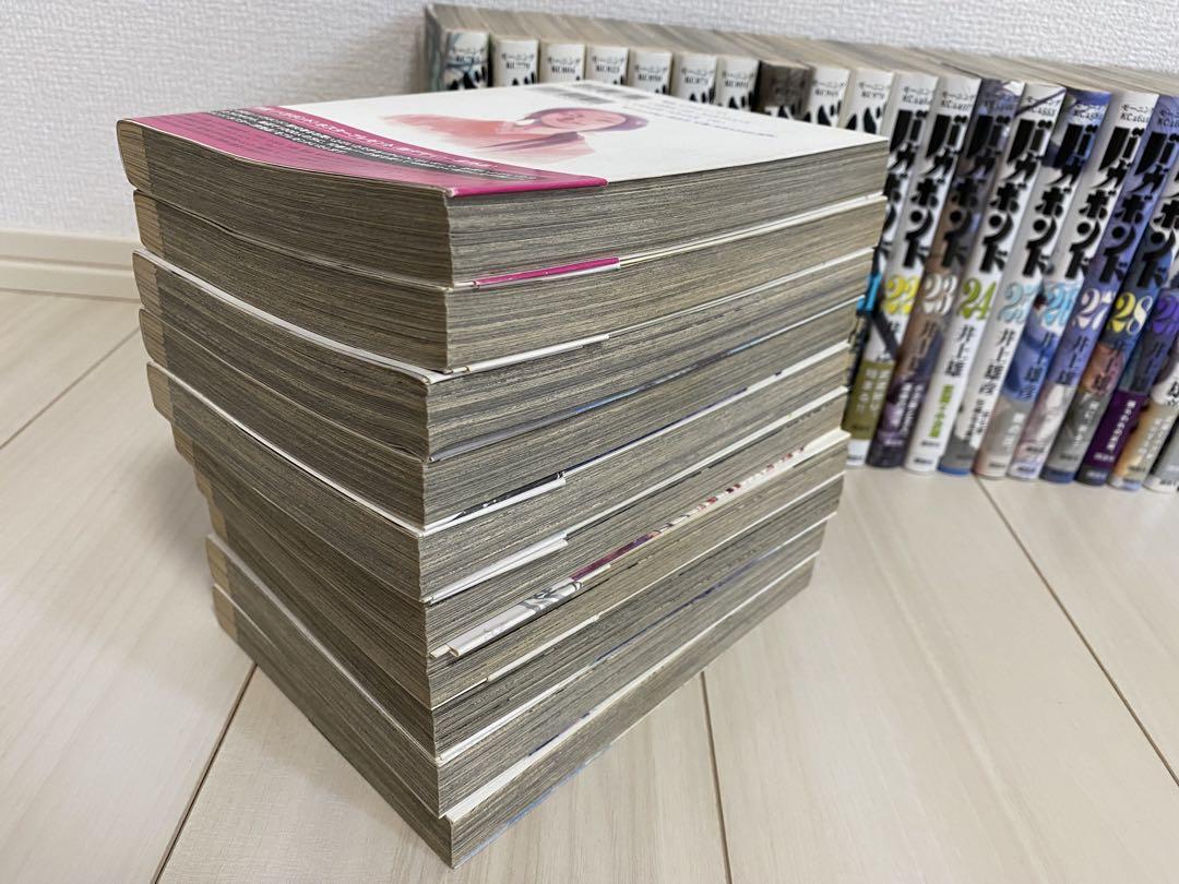 バガボンド　井上雄彦　1巻から37巻　帯つき多め　3巻以降は第1刷発行