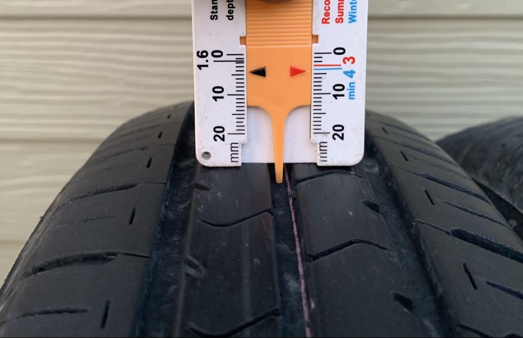 かつ　155/65 R13 ブリヂストン NH100C 中古4本セット