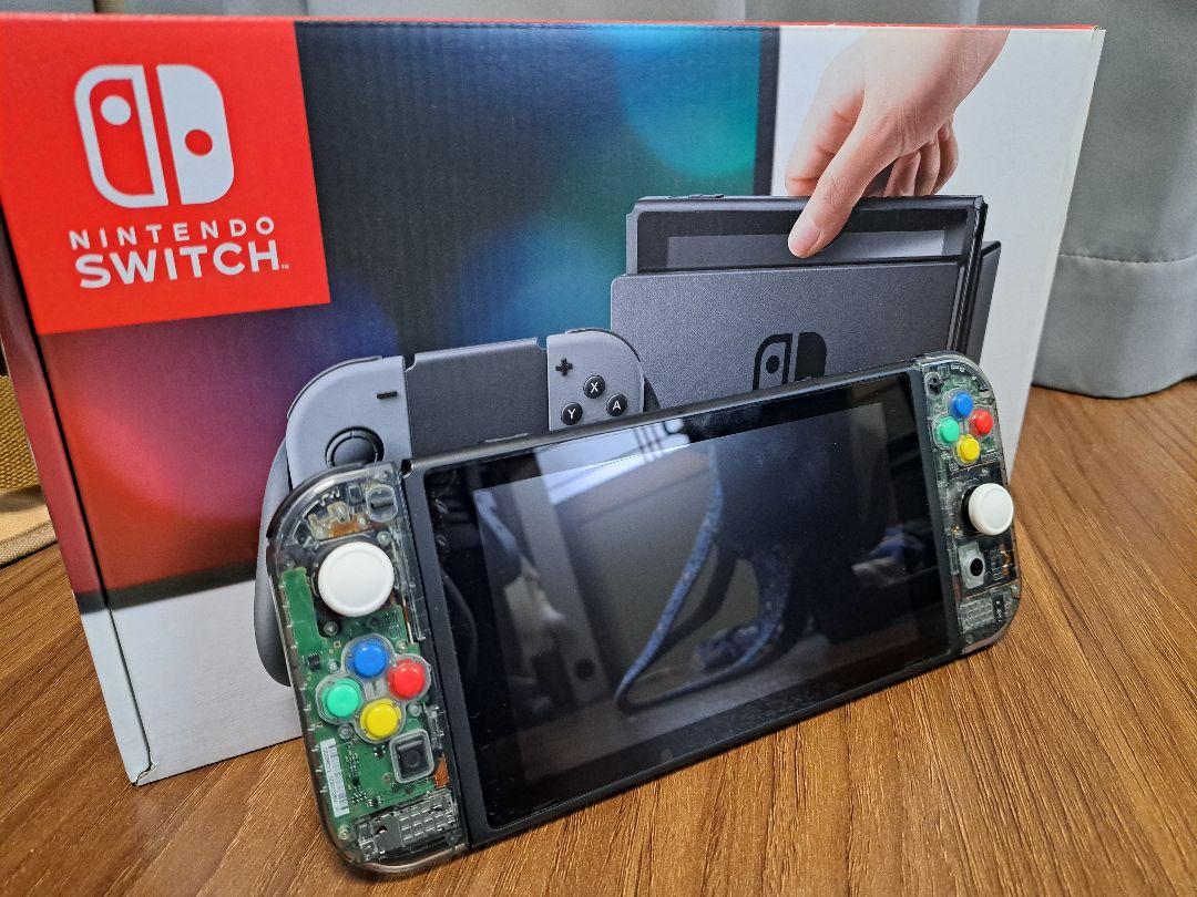 Nintendo Switch 本体 クリアカラージョイコン　おまけつき