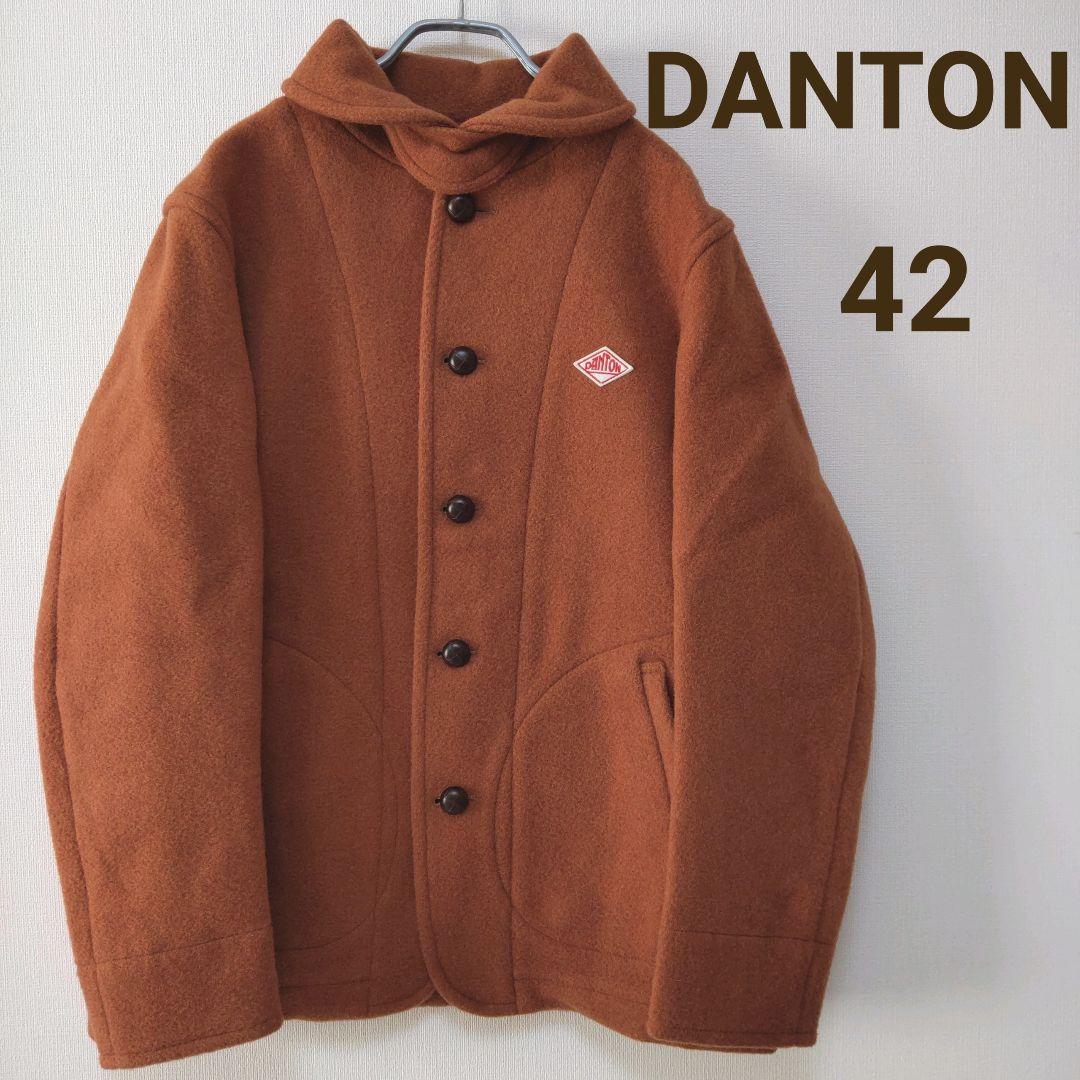 100%本物 DANTON ウールモッサコート 42 ラウンドカラー ピーコート ネット卸売り ダントン ウールモッサコート 42 DANTON その他