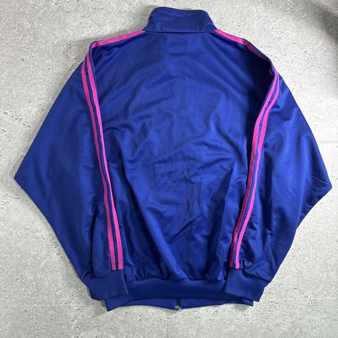 【希少】adidas 90s トラックジャケット ファイヤーバード ブルー M