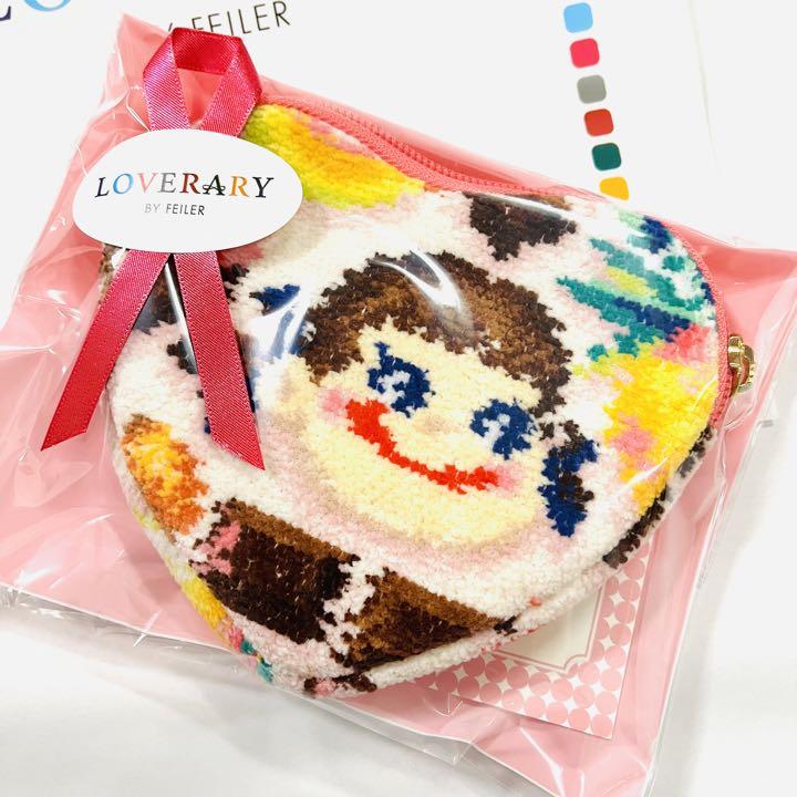 フェイラー　ハート　ポーチ　ペコちゃん フェイラー ペコちゃん ハート型ポーチ