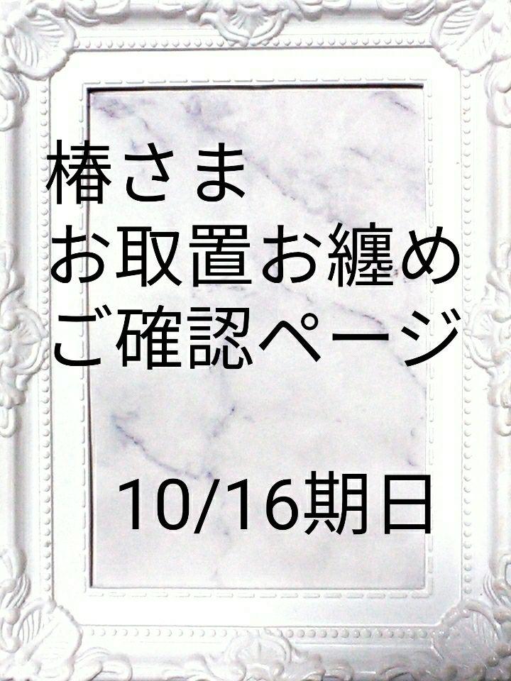 椿さま ハンドメイド お取置お纏めご確認ページ レジンヘアゴム2点