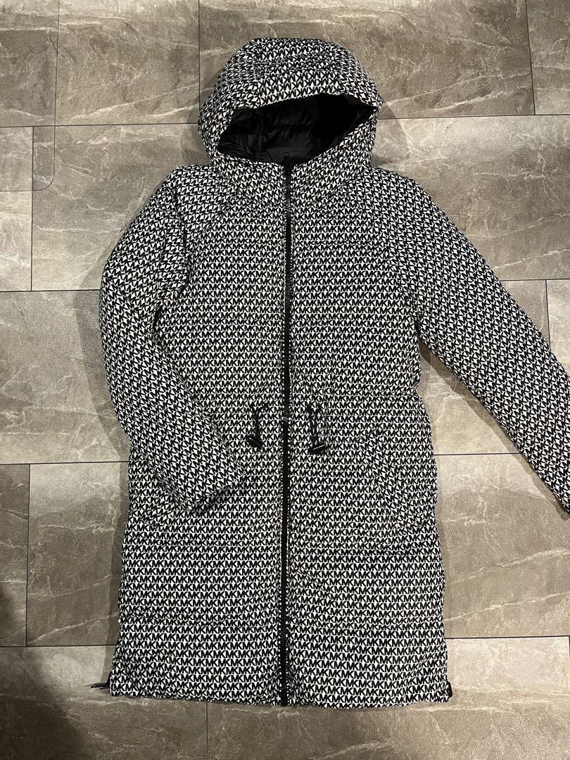 マイケルコース　レディースリバーシブルダウン 新品✨ マイケル マイケル コース MICHAEL MICHAEL KORS ☆チョコ
