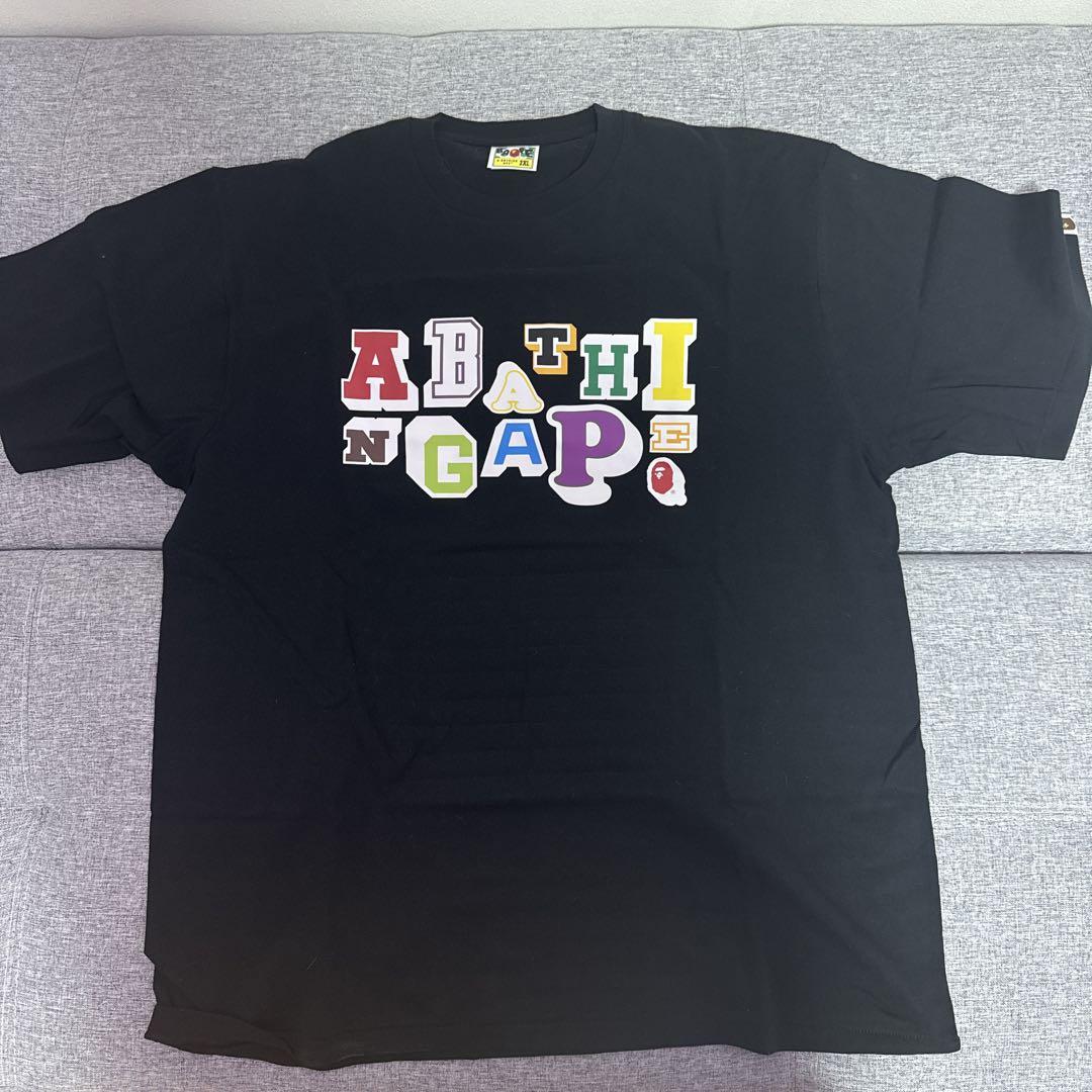 A BATHING APE ブラック Tシャツ 2XL - メルカリ