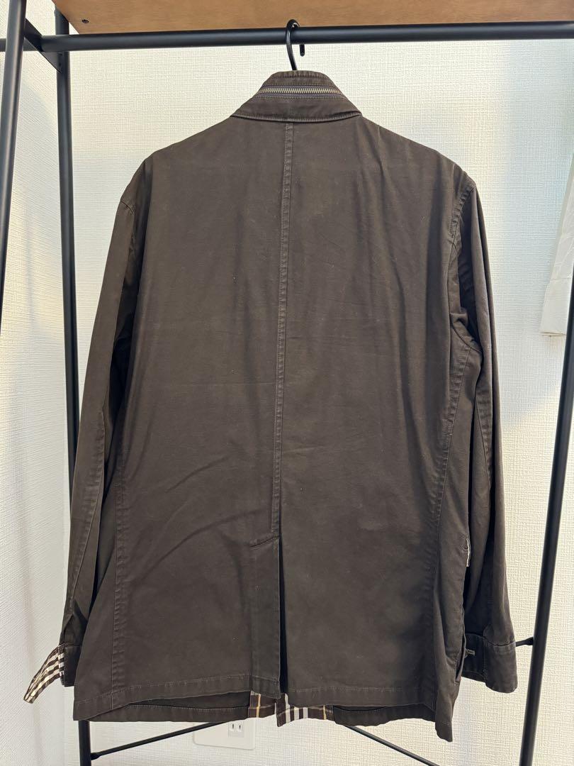 【処分価格】BURBERRY BLACK LABEL ミリタリージャケット
