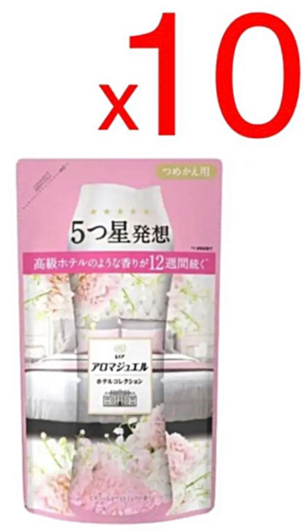レノアハピネス アロマジュエル ピオニー&ホワイトミュゲの香り 385mL×10