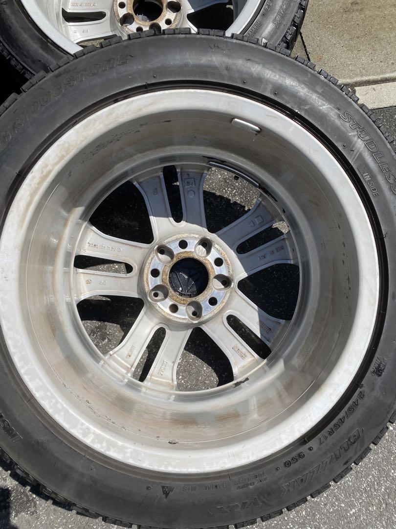 引取限定　ベンツ W212 Eクラス 純正 17インチ 245/45R17