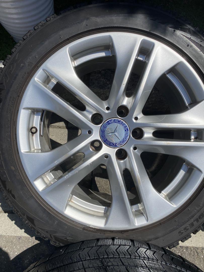 引取限定　ベンツ W212 Eクラス 純正 17インチ 245/45R17