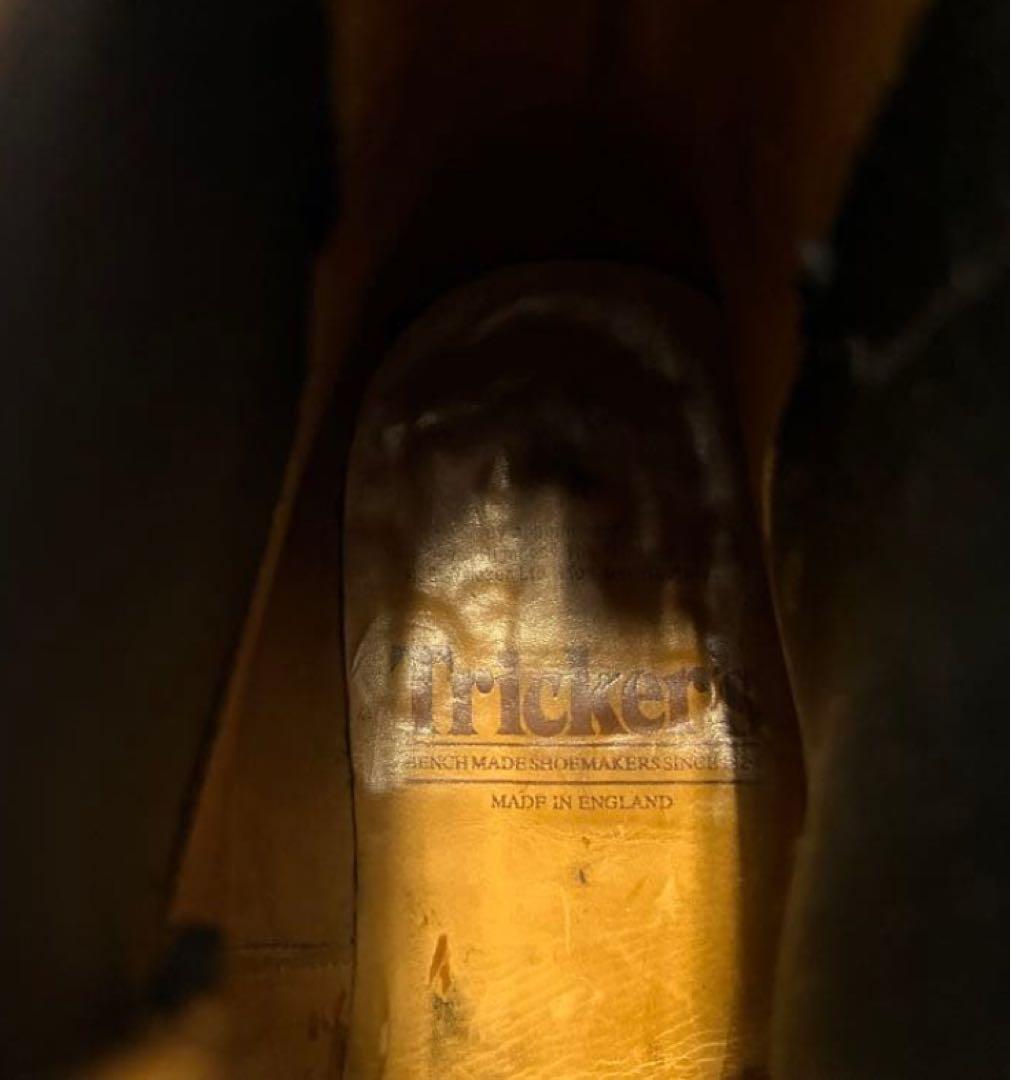 トリッカーズ サイドゴアブーツ 8 1/2 ブラウンスウェード トリッカーズ サイドゴアブーツ 8 1/2 ブラウンスウェード