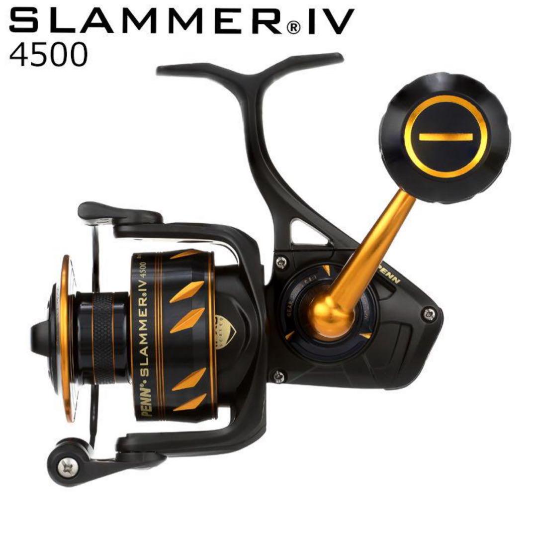 【新品、未使用】 SLAMMER IV 4500 スピニングリール