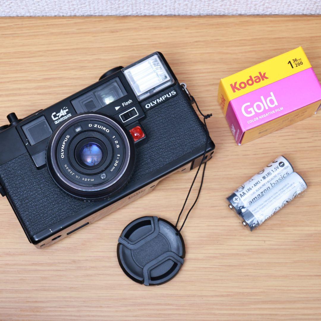 フィルムカメラ OLYMPUS AUTOFOCUSフィルム電池付き