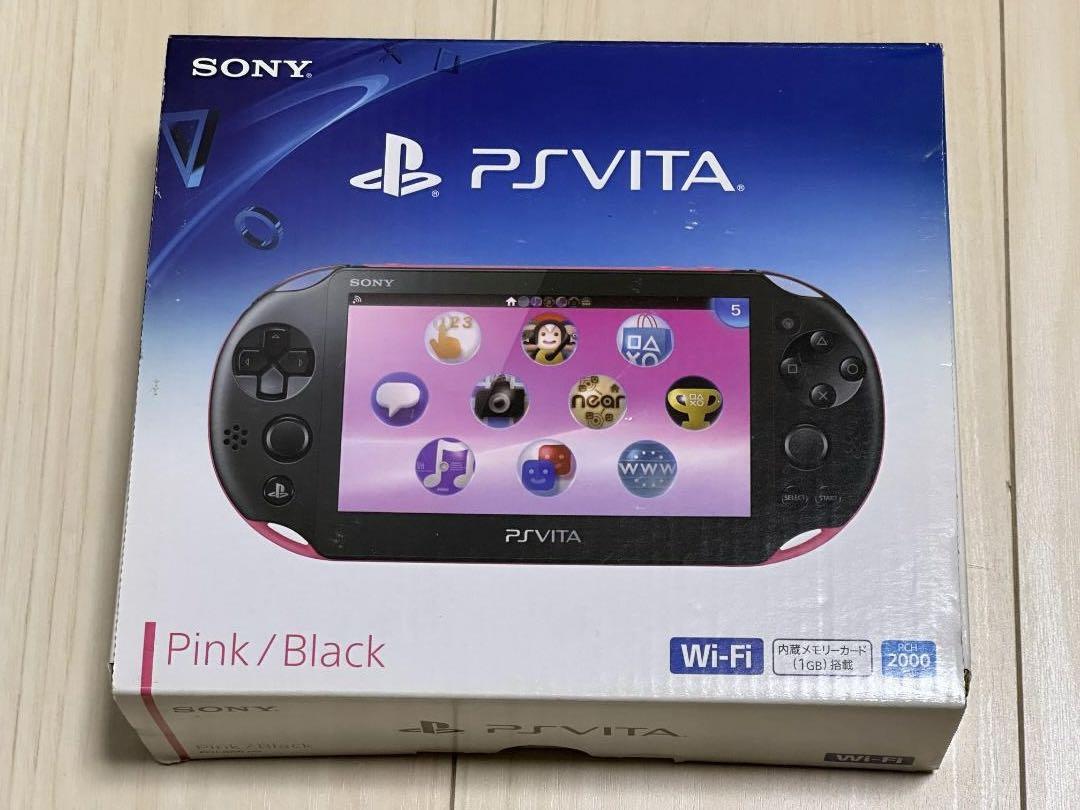 PSVITA PCH-2000 ZA15 ピンク/ブラック