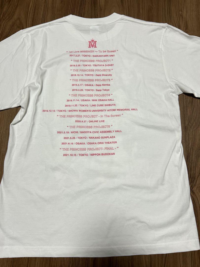 ちゃんみな　ライブTシャツ THE PRINCESS PROJECT-FINAL
