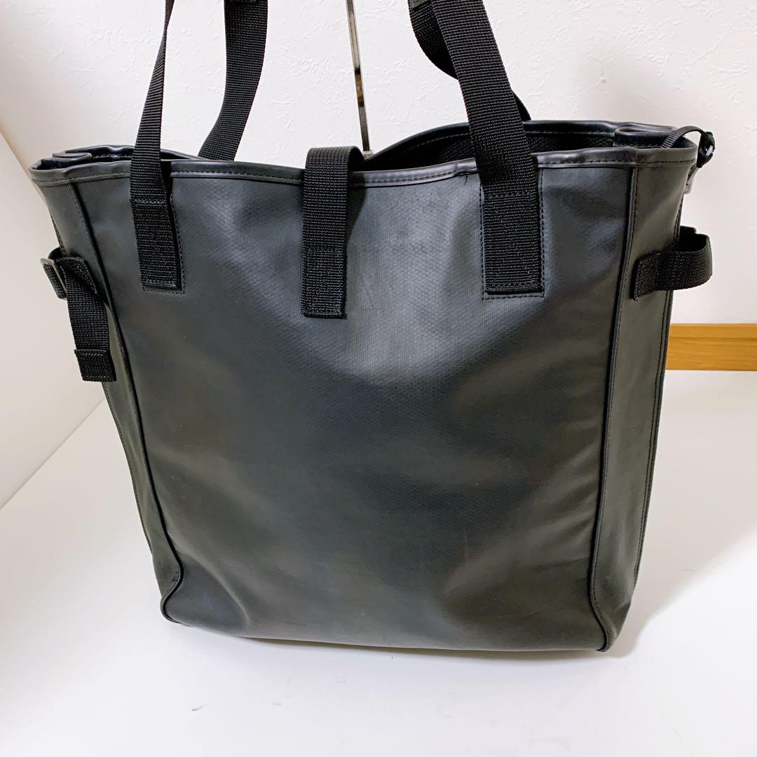 【良品】ラゲッジレーベル トートバッグ　ニューライナー 青バッテン A4可
