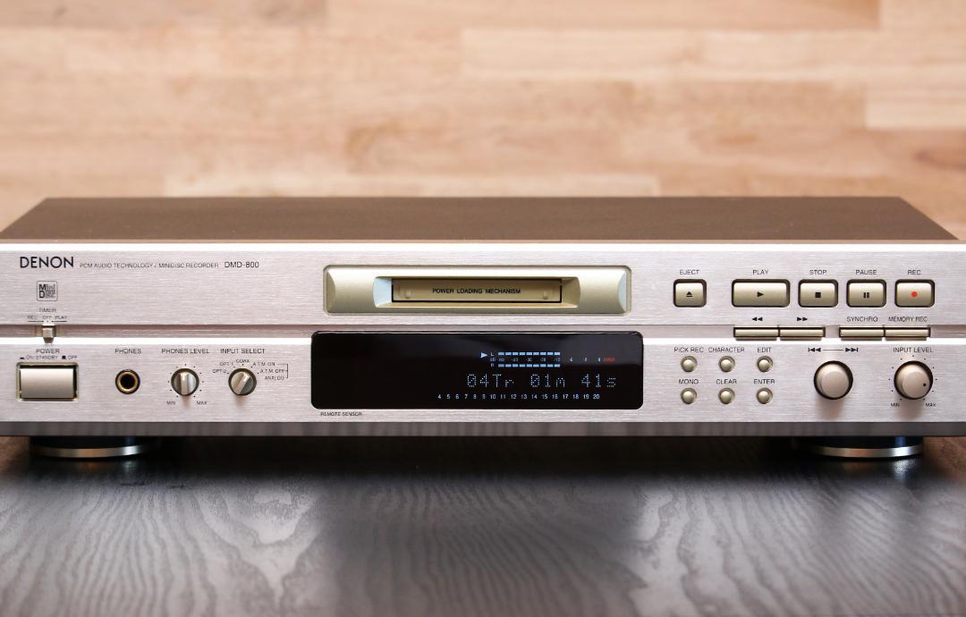 DENON DMD-800 MDデッキ MDプレーヤー/レコーダー 日本製②