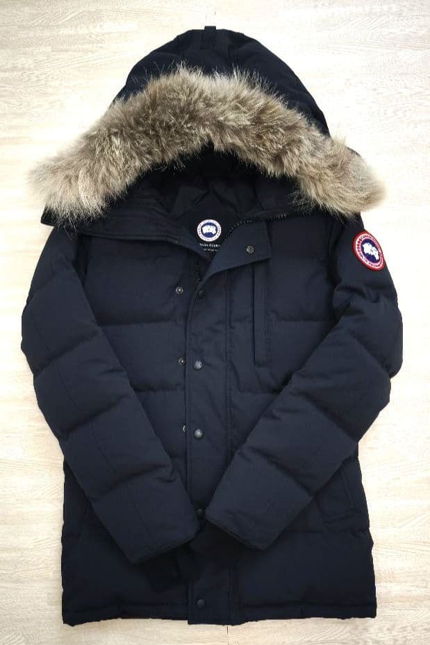 カナダグース カーソンパーカ ネイビー フュージョンフィットXSXS(SS)・CANADA GOOSE