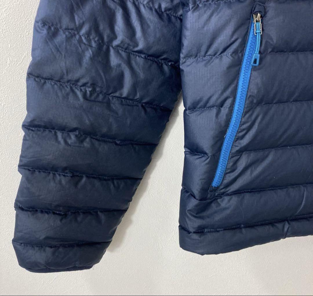 【美品】パタゴニア ダウンセーターフーディ ネイビー S