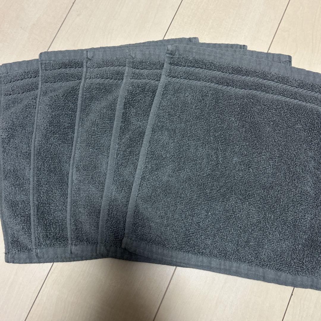 ticta 様20枚 Micro Cotton グレー タオル おしぼりまとめ売