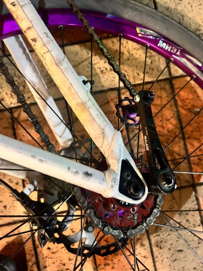 ストリートトライアル風mtb目立った傷や汚れなし