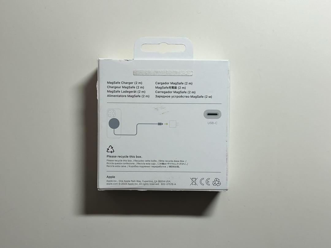 【新品】純正 MagSafe 充電器（2m）②二つセット 新品】純正 25W充電対応 MagSafe 充電器（2m）② - メルカリ