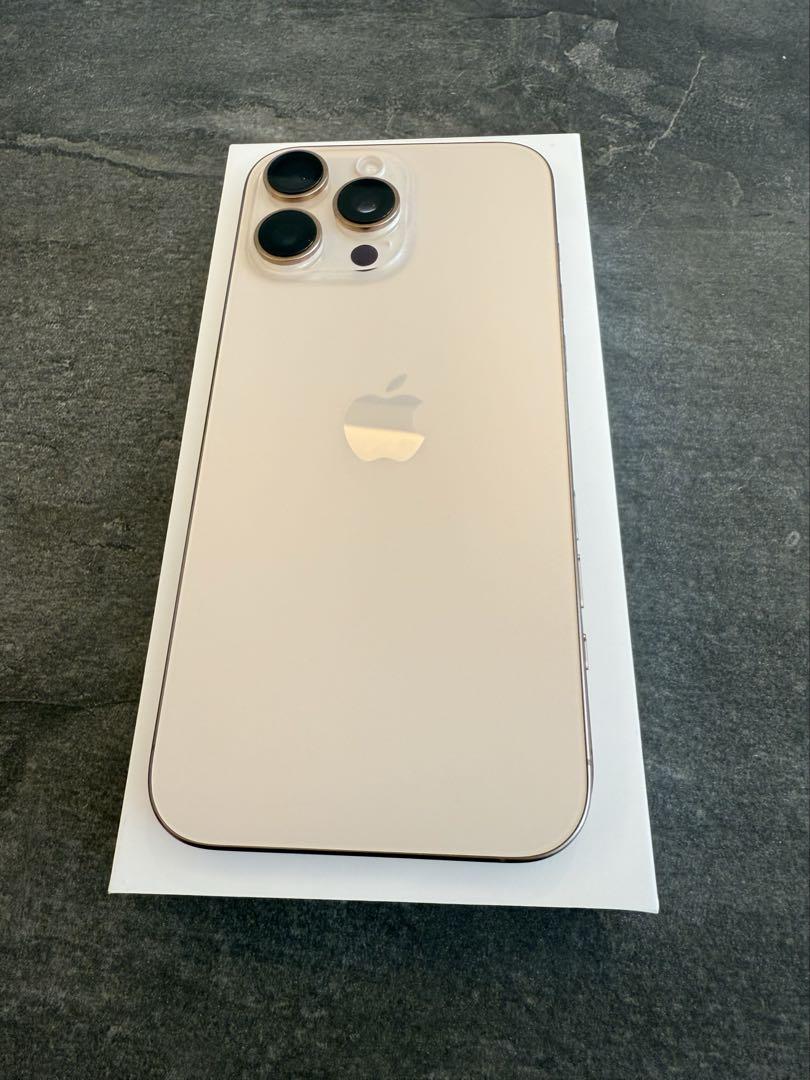 Apple iPhone 16promax 256GB ゴールド 箱付き