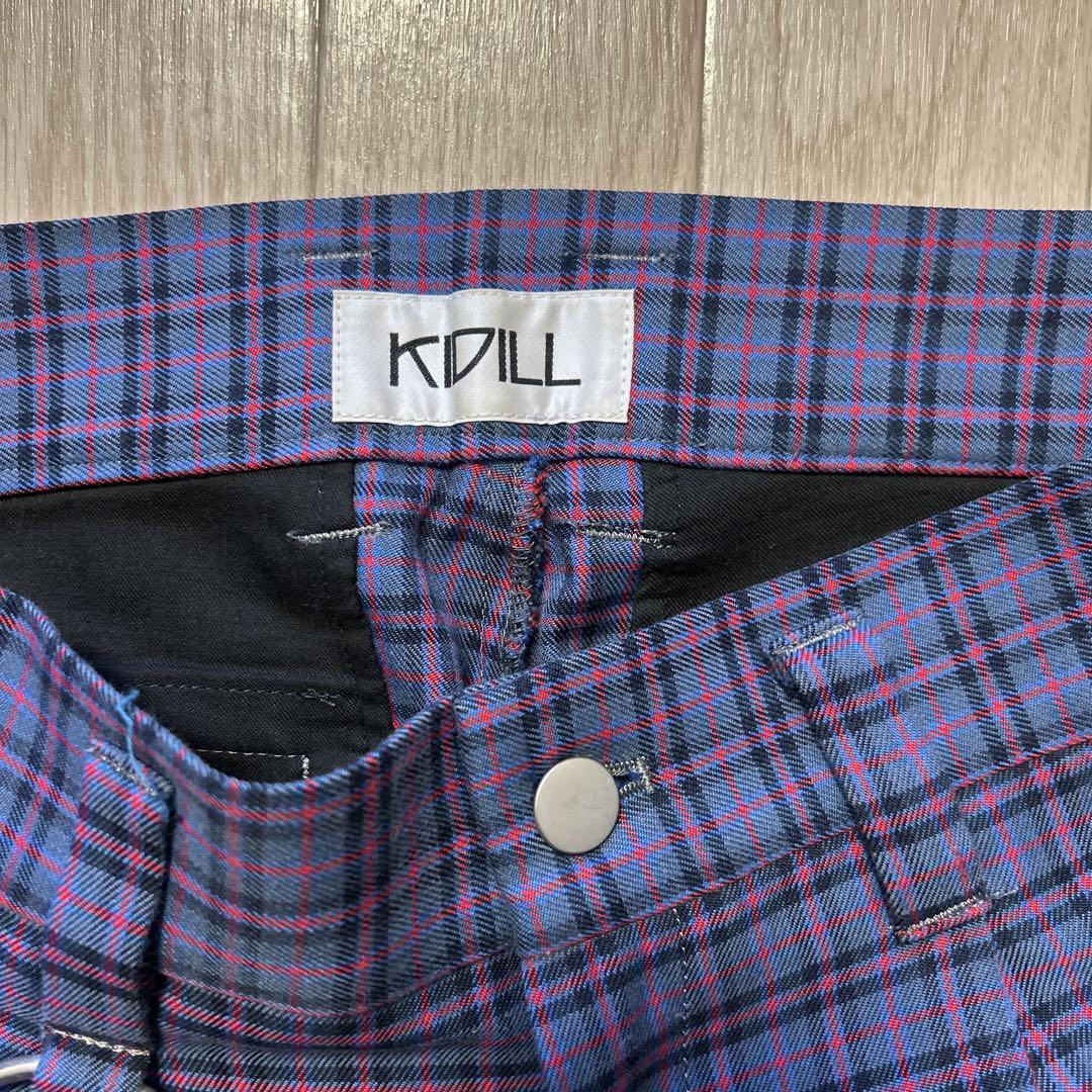 キディル ボンテージパンツ チェック19ss - メルカリ
