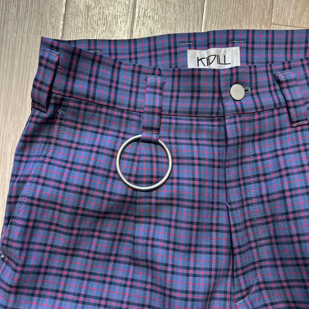 キディル ボンテージパンツ チェック19ss